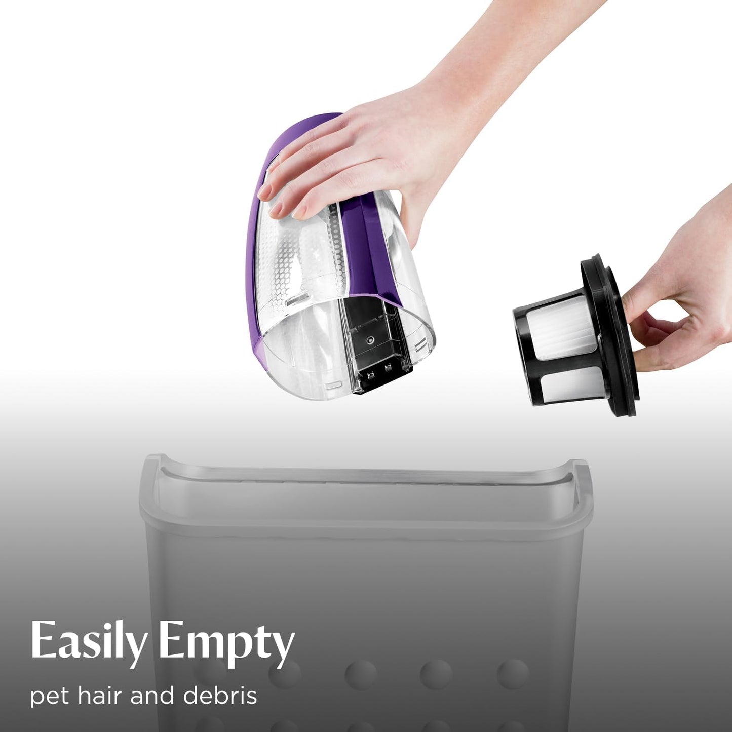 BISSELL Pet Hair Eraser Cordless Hand Vacuum – 2390A, Lithium Ion