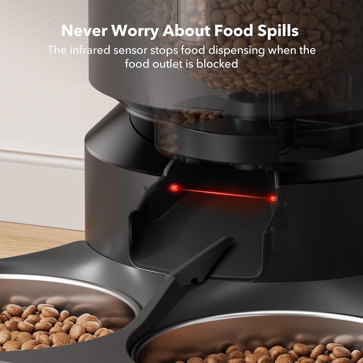 PETLIBRO Automatic Cat Feeder – Timed Dispenser with 6 Meals/Day