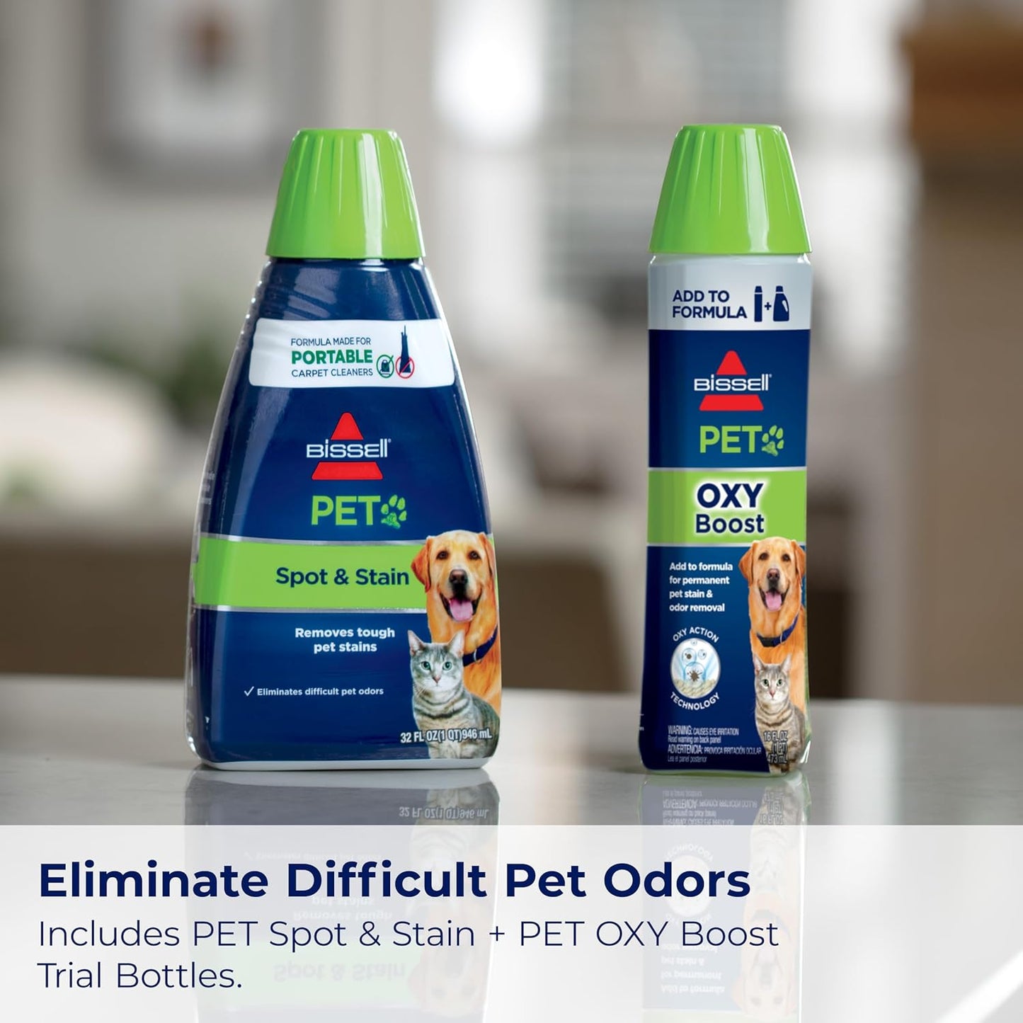 BISSELL Little Green Pet Deluxe Carpet & Car Cleaner – 3353, Gray/Blue