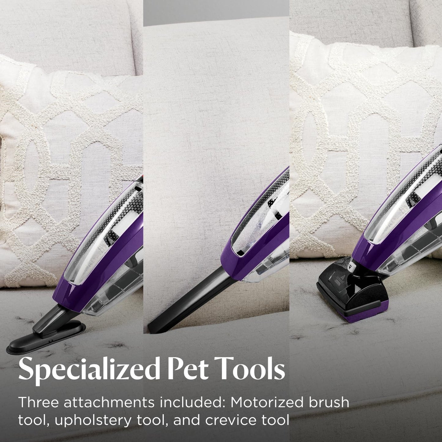 BISSELL Pet Hair Eraser Cordless Hand Vacuum – 2390A, Lithium Ion